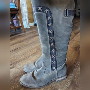 Albi Natural Distressed Boots